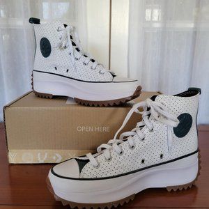 Converse CUSTOM Run Star Hike Platform LEATHER WM size 11/Men 9.5